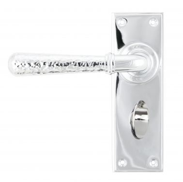 Click Here To Enlarge This Photo Of 46215 From The Anvil Polished Chrome Hammered Newbury Lever Bathroom Set