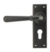 46224 From The Anvil Aged Bronze Hammered Newbury Lever Euro Set
