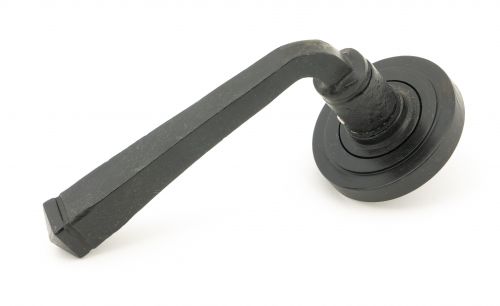 Click Here To Enlarge This Photo Of 49962 From The Anvil External Beeswax Avon Round Lever on Rose Set (Art Deco) - Unsprung