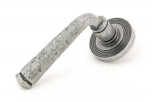 Click Here To Enlarge This Photo Of 49967 From The Anvil Pewter Avon Round Lever on Rose Set (Beehive) - Unsprung