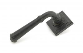 49976 From The Anvil External Beeswax Regency Lever on Rose Set (Square) - Unsprung