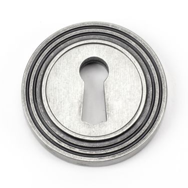Click Here To Enlarge This Photo Of 45705 From The Anvil Pewter Round Escutcheon (Beehive)