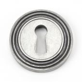 45705 From The Anvil Pewter Round Escutcheon (Beehive)