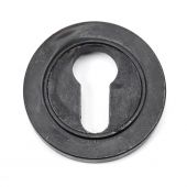 45723 From The Anvil External Beeswax Round Euro Escutcheon (Plain)
