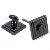 45746 From The Anvil Black Square Thumbturn Set (Square)