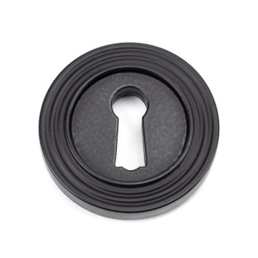 Click Here To Enlarge This Photo Of 49538 From The Anvil Matt Black Round Escutcheon (Beehive)