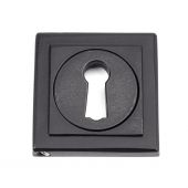 49539 From The Anvil Matt Black Square Escutcheon (Square)