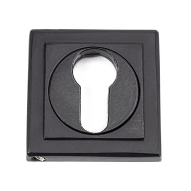 Click Here To Enlarge This Photo Of 49543 From The Anvil Matt Black Square Euro Escutcheon (Square)