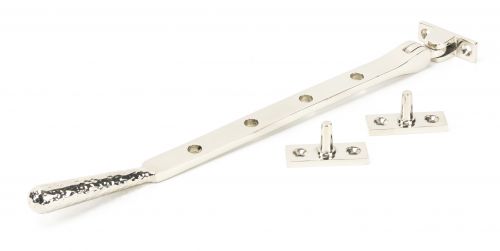 Click Here To Enlarge This Photo Of 46151 From The Anvil Polished Nickel 10" Hammered Newbury Stay