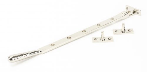 Click Here To Enlarge This Photo Of 46152 From The Anvil Polished Nickel 12" Hammered Newbury Stay