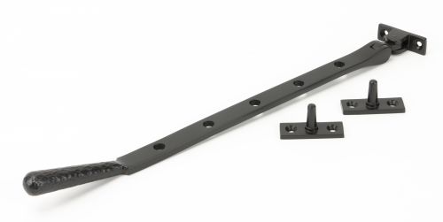 Click Here To Enlarge This Photo Of 46155 From The Anvil Aged Bronze 12" Hammered Newbury Stay