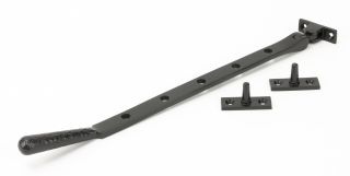 46155 From The Anvil Aged Bronze 12" Hammered Newbury Stay