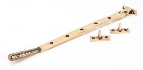 Click Here To Enlarge This Photo Of 46158 From The Anvil Polished Bronze 12" Hammered Newbury Stay