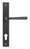 90357 From The Anvil Aged Bronze Avon Slimline Espag. Lock Set - 92mm centres - 212mm screw centres