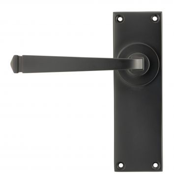 Click Here To Enlarge This Photo Of 90365 From The Anvil Aged Bronze Avon Lever Latch Set