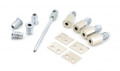 Click Here To Enlarge This Photo Of 49590 From The Anvil Polished Nickel Secure Stops (Pack of 4)