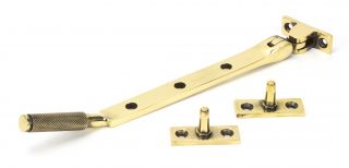 46173 From The Anvil Aged Brass 8" Brompton Stay