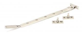 46181 From The Anvil Polished Nickel 12" Brompton Stay