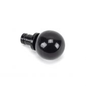 49899 From The Anvil Black Ball Curtain Finial (pair)