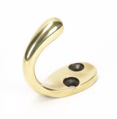 46303 From The Anvil Aged Brass Celtic Single Robe Hook