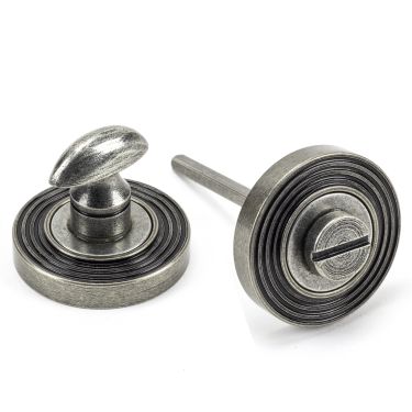 Click Here To Enlarge This Photo Of 45753 From The Anvil Pewter Round Thumbturn Set (Beehive)