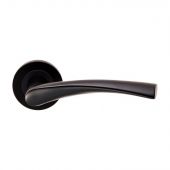 SWL1121MB - Carlisle Brass Eurospec 'Breeze' Designer Lever on Round Rose (G304) Matt Black