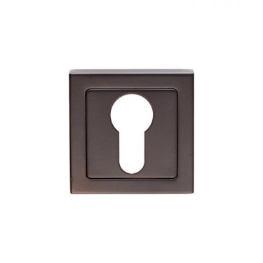 Click Here To Enlarge This Photo Of SSE1405MB - Carlisle Brass Eurospec Square Euro Profile Escutcheon Matt Black
