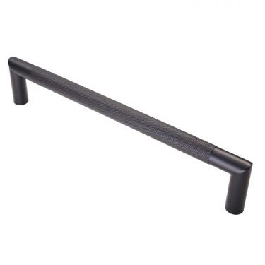 Click Here To Enlarge This Photo Of SWP1169/300MB - Carlisle Brass Eurospec 300mm x 19mm Knurled Pull Handle (G304) Matt Black