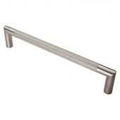 SWP1169/300SSS - Carlisle Brass Eurospec 300mm x 19mm Knurled Pull Handle (G304) Satin Stainless Steel