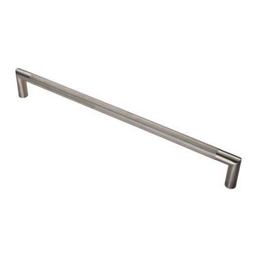 Click Here To Enlarge This Photo Of SWP1169/450SSS - Carlisle Brass Eurospec 450mm x 19mm Knurled Pull Handle (G304) Satin Stainless Steel