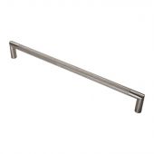 SWP1169/450SSS - Carlisle Brass Eurospec 450mm x 19mm Knurled Pull Handle (G304) Satin Stainless Steel