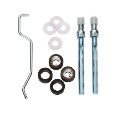 Click Here To Enlarge This Photo Of BBF1019MB - Carlisle Brass Eurospec Back to Back Fixing Pack to suit 19mm Pull Handles Matt Black