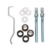 BBF1019MB - Carlisle Brass Eurospec Back to Back Fixing Pack to suit 19mm Pull Handles Matt Black