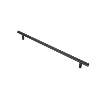 Click Here To Enlarge This Photo Of FTD445FMB - Carlisle Brass Fingertip Design 12mm Steel T-Bar Handle (288mm c/c) 348mm Matt Black