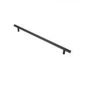 FTD445FMB - Carlisle Brass Fingertip Design 12mm Steel T-Bar Handle (288mm c/c) 348mm Matt Black
