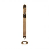 FBT1008AB/R - Carlisle Brass Eurospec 8" Lever Action Flush Bolt (Radius) Antique Brass