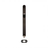 FBT1008MB/R - Carlisle Brass Eurospec 8" Lever Action Flush Bolt (Radius) Matt Black
