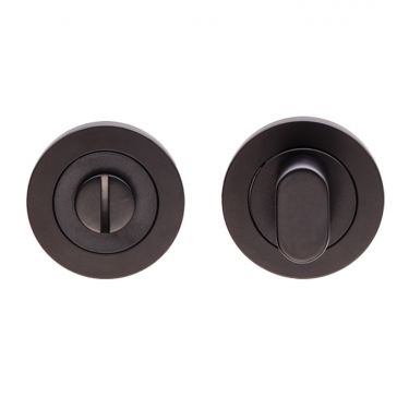 Click Here To Enlarge This Photo Of SWT1016MB - Carlisle Brass Eurospec Turn & Coin Release Matt Black