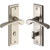 BOS1030-SN M.Marcus Sorrento Door Handle For Bathroom Boston Design Satin Nickel Finish