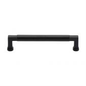 C0312 160-BKMT Heritage Brass Cabinet Pull Bauhaus Design 160mm ctc Matt Black Finish