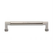 C0312 160-SN Heritage Brass Cabinet Pull Bauhaus Design 160mm ctc Satin Nickel Finish