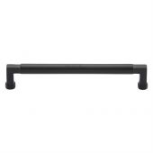 C0312 203-BKMT Heritage Brass Cabinet Pull Bauhaus Design 203mm ctc Matt Black Finish