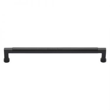 Click Here To Enlarge This Photo Of C0312 254-BKMT Heritage Brass Cabinet Pull Bauhaus Design 254mm ctc Matt Black Finish