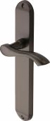 MM7210-MB Heritage Brass Door Handle Lever Latch Algarve Long Design Matt Bronze Finish