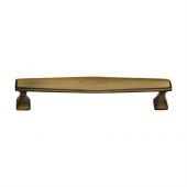C0334 160-AT Heritage Brass Cabinet Pull Deco Design 160mm ctc Antique Brass Finish