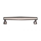 C0334 254-PNF Heritage Brass Cabinet Pull Deco Design 254mm ctc Polished Nickel Finish