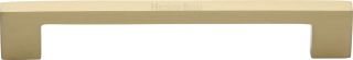 C0337 160-SB Heritage Brass Cabinet Pull Metro Design 172mm ctc Satin Brass Finish