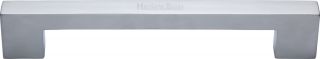 C0337 160-SC Heritage Brass Cabinet Pull Metro Design 172mm ctc Satin Chrome Finish