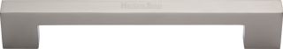 C0337 160-SN Heritage Brass Cabinet Pull Metro Design 172mm ctc Satin Nickel Finish