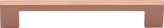 C0337 160-SRG Heritage Brass Cabinet Pull Metro Design 172mm ctc Satin Rose Gold Finish